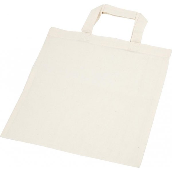 Sac textile - nature claire - 30x33 cm