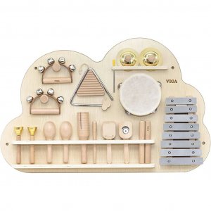 VIGA - Tableau d'activit�s avec instruments de percussion