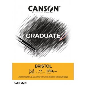Bloc Bristol Graduate 180g 20 feuilles Bloc Bristol Graduate 180g 20 feuilles