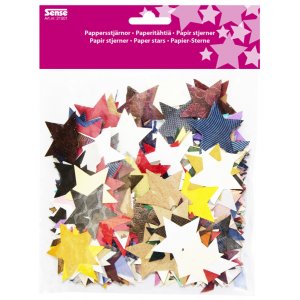 Étoiles en papier Sense - Couleurs mélangées Étoiles en papier Sense - Couleurs mélangées