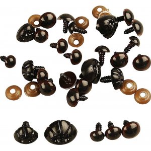 Yeux en peluche et ours en peluche - 130 pcs Yeux en peluche et ours en peluche - 130 pcs