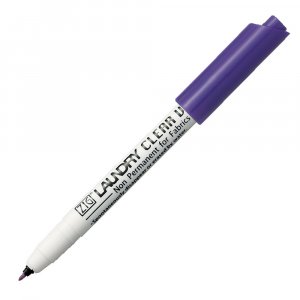 Stylo � lessive ZIG violet transparent 0,7 mm