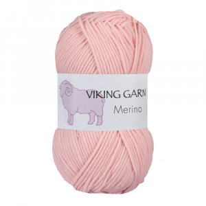 Fil Viking Mérinos 50g - Rose poudré (862) Fil Viking Mérinos 50g - Rose poudré (862)