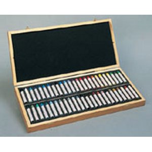 Pastel à l'huile Sennelier coffret bois 5ml - 50 couleurs Pastel à l'huile Sennelier coffret bois 5ml - 50 couleurs