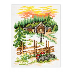 Kit de broderie Toile - Old croft Kit de broderie Toile - Old croft