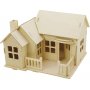 Figurine de chantier 3D - Maison avec terrasse