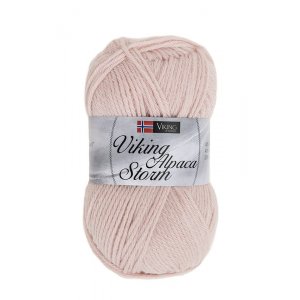 Fil Viking Alpaca Storm 50g - Rose clair (553) Fil Viking Alpaca Storm 50g - Rose clair (553)
