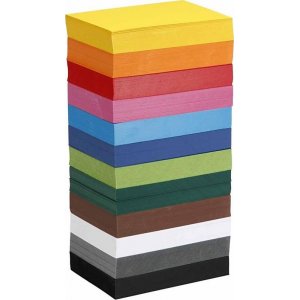 Carton créatif - couleurs mélangées - A6 - 12x100 pcs Carton créatif - couleurs mélangées - A6 - 12x100 pcs