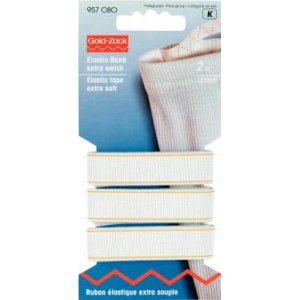 Métier à tisser élastique 15 mm blanc 2 m Métier à tisser élastique 15 mm blanc 2 m