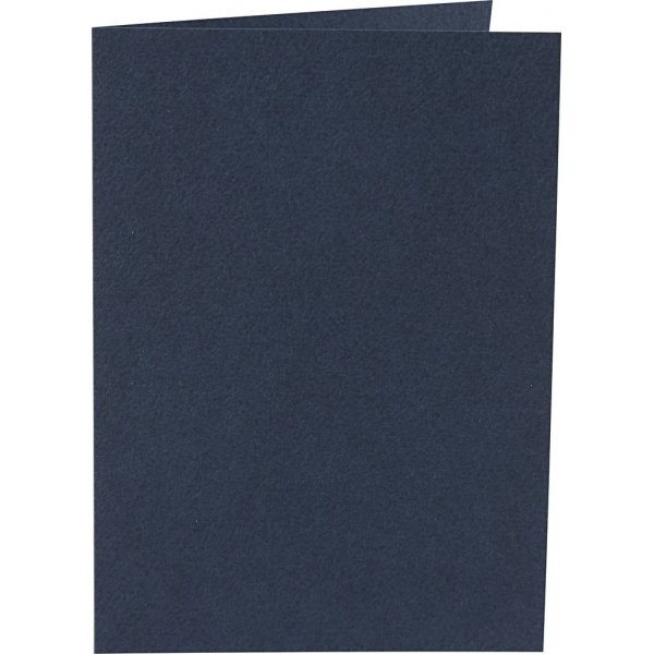 Carte - bleue - 10,5 x 15 cm - 10 pcs