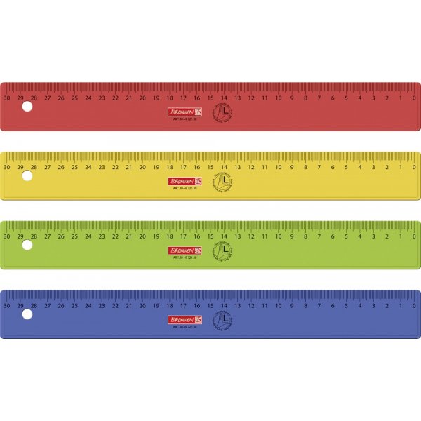 Rgle 30 cm pour gauchers