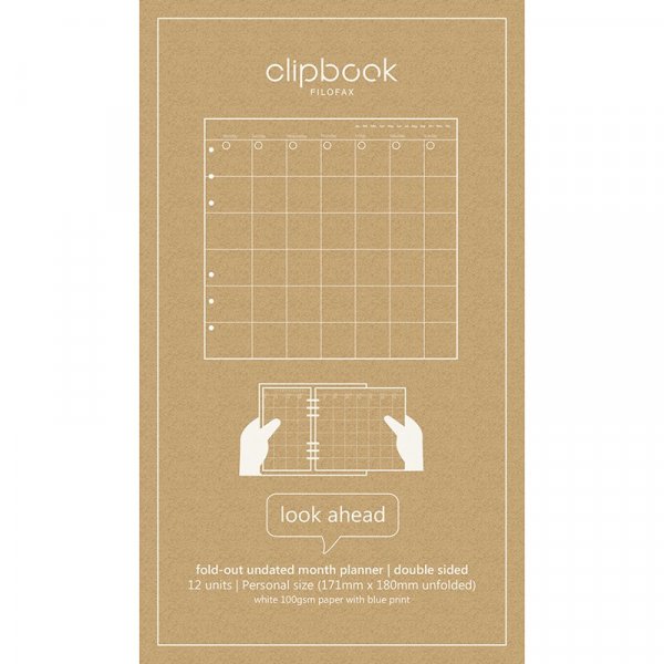 Forfait mensuel pour Filofax Clipbook Personal - Non dat