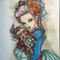 Image client Posca Marqueur PC-3M 0,9-1,3 mm Fin - Blanc