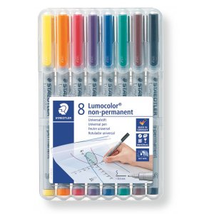 OH Pens Non permanent 0,4 mm - 8 stylos OH Pens Non permanent 0,4 mm - 8 stylos