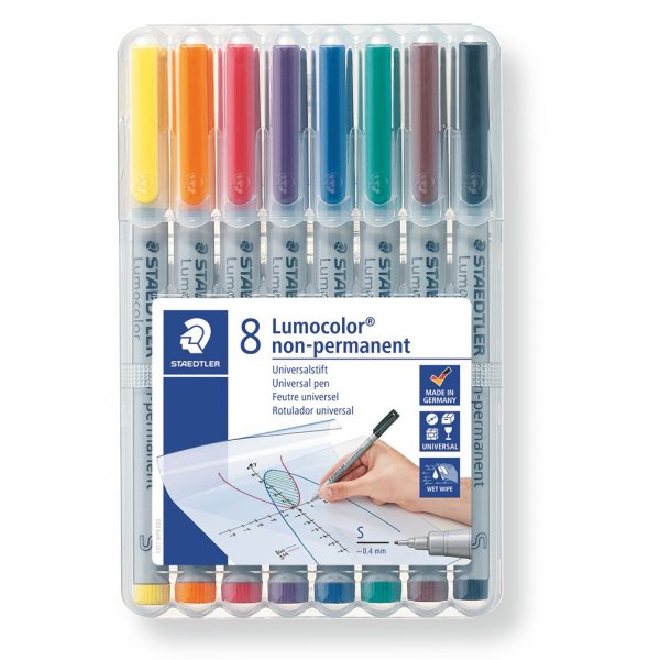 OH Pens Non permanent 0,4 mm - 8 stylos