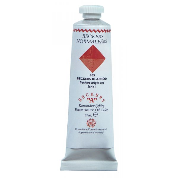 Peinture  l\\\'huile Beckers "A" 37ml