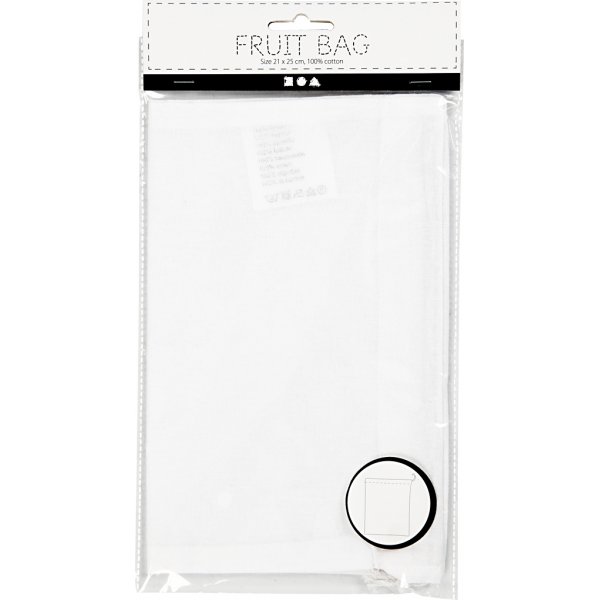 Cabas - coton - blanc