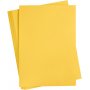 Carton color - jaune soleil - A2 - 180 g - 100 feuilles