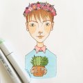 Image client Copic Sketch - B00 - Bleu Givre
