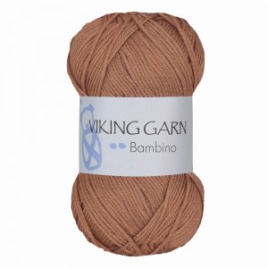Fil Viking Bambino 50g - Marron clair (409) Fil Viking Bambino 50g - Marron clair (409)