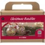 Mini Kit DIY Boules de Nol pour Sapin - Paillettes
