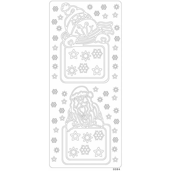 Peel offs - Cartes de Noël Peel offs - Cartes de Noël