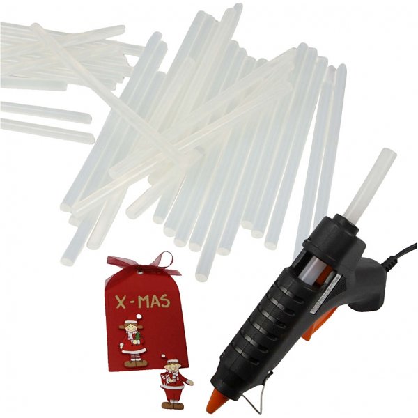 Btons de colle pour pistolet  colle maxi - L25 cm - 50 pcs