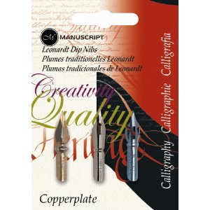 Pointes de calligraphie Stylos plongeurs - paquet de 3 Pointes de calligraphie Stylos plongeurs - paquet de 3