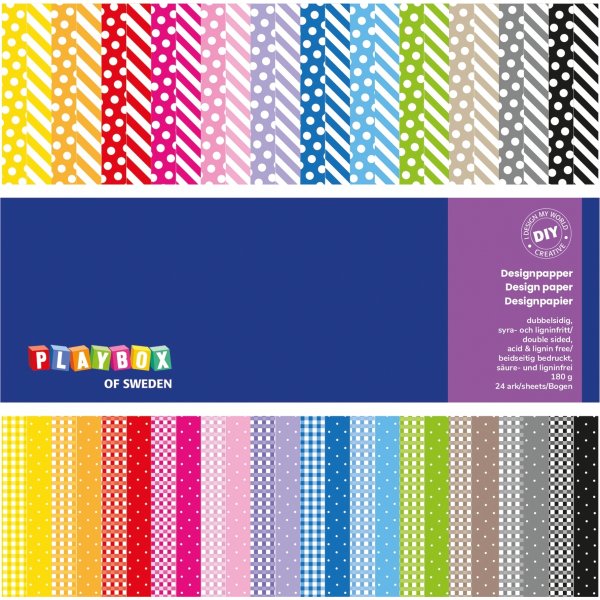 Bloc design 305 x 305 mm - 24 feuilles