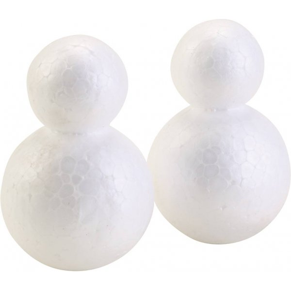 Figurines frigolite - 50 pices