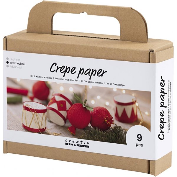 Kit DIY Papier Crpe