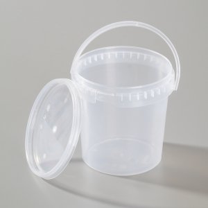 Récipient vide ø 120 mm h 120 mm - transparent 1000 ml Récipient vide ø 120 mm h 120 mm - transparent 1000 ml
