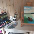 Image client Peinture acrylique Campus 500 ml - Blanc de Titane (116)