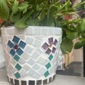 Image client MosaixPro - mosaïque de verre 10 x 10 mm - mélange turquoise 1 000 g ~ 1 500 pcs.