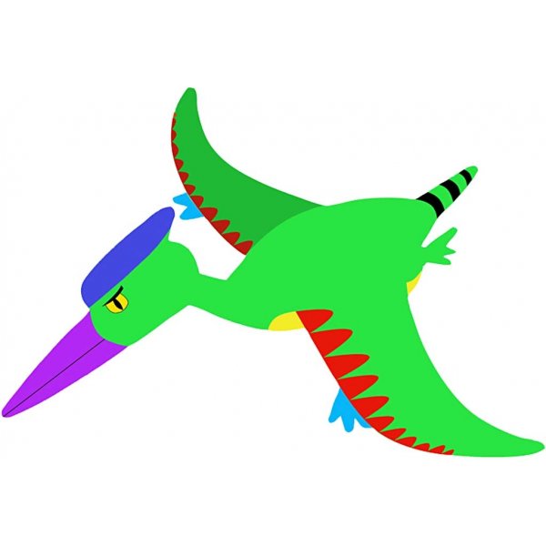 Figurines en carton TeaCH Me - Dinosaures - blanc - 16 pcs