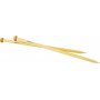 Aiguilles  tricoter - non. 12 - 1 paire