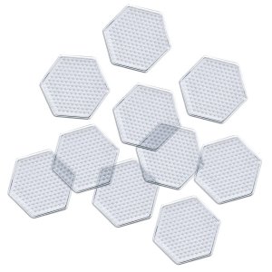 Assiettes paquet de 10 petit hexagone Assiettes paquet de 10 petit hexagone