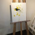 Image client Peinture acrylique Sennelier Abstrait 120ml - Jaune Primaire (574)