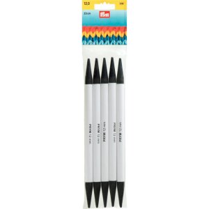 Aiguilles à tricoter en plastique double pointe gris 23 cm 12,00 mm 5 pcs Aiguilles à tricoter en plastique double pointe gris 23 cm 12,00 mm 5 pcs