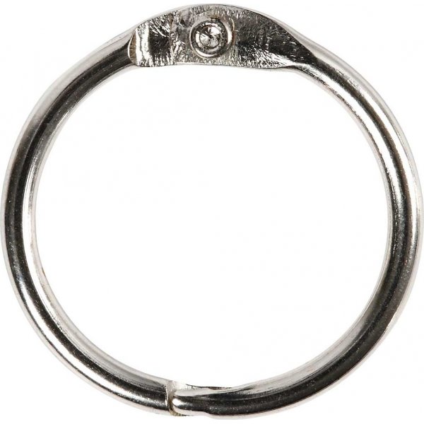 Anneau de livre - 19 mm - 10 pcs