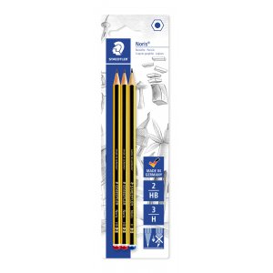 Crayons Noris avec gomme et taille-crayon - 3 crayons Crayons Noris avec gomme et taille-crayon - 3 crayons