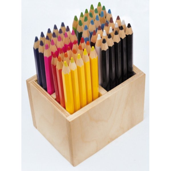 Crayon de couleur 60 pices pais