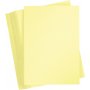 Carton color - jaune clair - A4 - 180 g - 100 feuilles