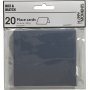 Cartes de placement - bleues - 20 pcs