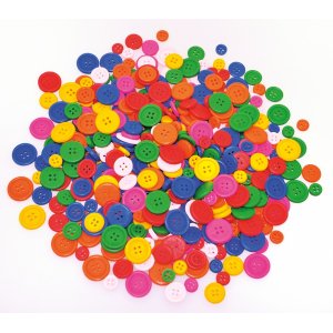 Boutons en bois mélangés - 200 pcs Boutons en bois mélangés - 200 pcs