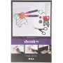 Feuilles plastiques rtractables - Transparent brillant - 10 feuilles