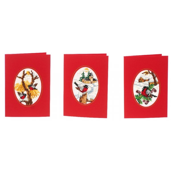 Kit de broderie Cartes de Nol - Domherrar