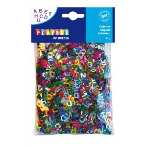 Paillettes 50 g lettres Paillettes 50 g lettres