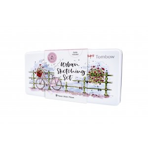 Coffret Tombow Urban Sketching 9 pièces Coffret Tombow Urban Sketching 9 pièces