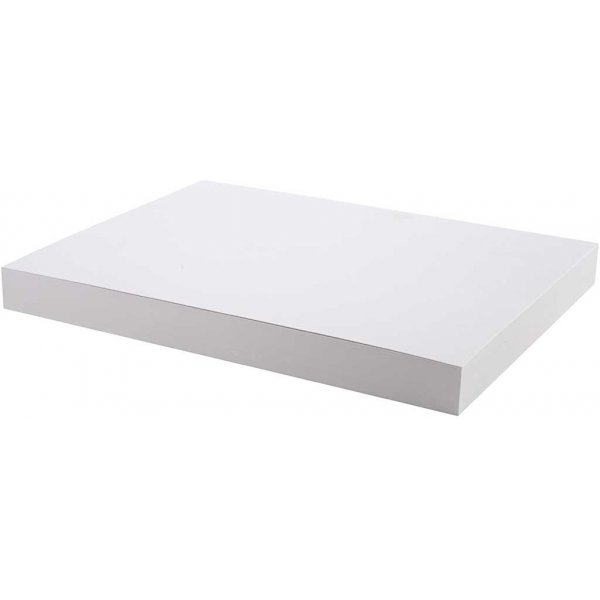 Carton color - blanc - A4 - 250 g - 100 feuilles